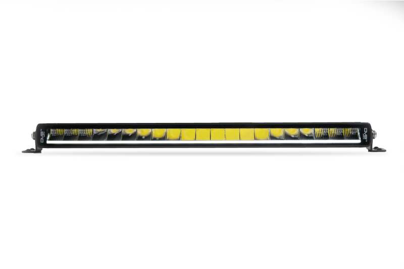 DV8 Offroad 20in Halo Elite Single Row Light Bar with Accent Light - White/Amber Secondary image