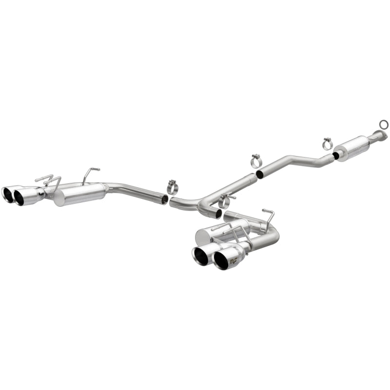 MagnaFlow 18-19 Toyota Camry GSE 3.5L Street Series Cat-Back Exhaust w/Polished Tips Main image