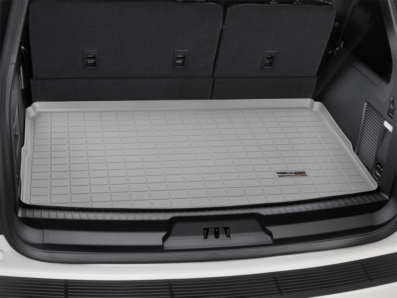 WeatherTech 2018+ Ford Expedition MAX Cargo Liners - Grey Secondary image