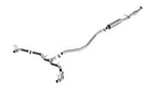 Borla 22-24 Honda Civic Sport Touring AT/MT ATAK Catback Exhaust (Reuse O.E. Tips / Valance) exhaust system image