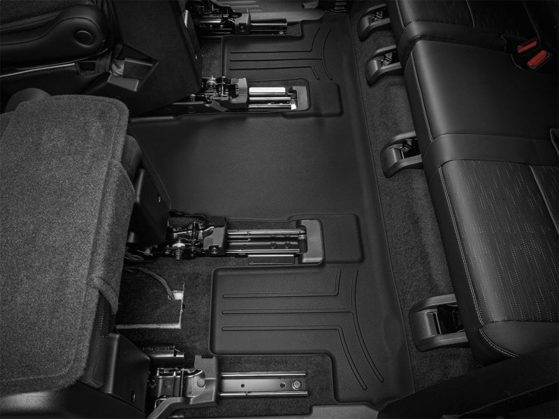 WeatherTech 2024+ Chevrolet Traverse Rear FloorLiner HP - Black Secondary image