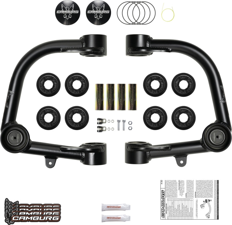 Camburg Toyota Tacoma Pre/4WD 05-23 Performance X-Joint Upper Arms with components for offroad upgrades
