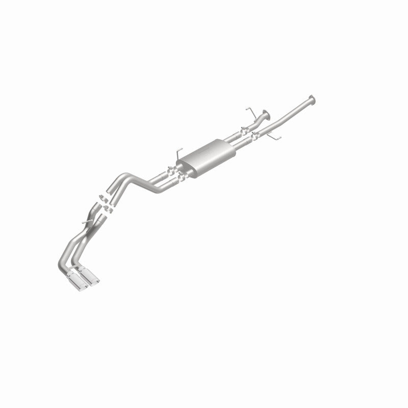 MagnaFlow 14 Toyota Tundra V8 4.6L/5.7L Stainless C/b Exhaust Dual same side pass. rear tire.