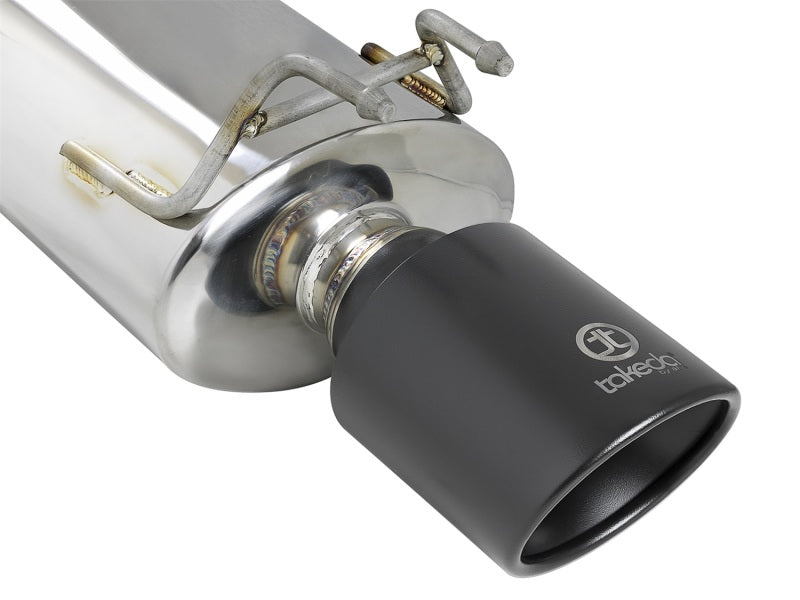 aFe Takeda Exhaust 304SS Dual Cat-Back w/ Black Tips 13-17 Honda Accord LX/EX/EX-L Sedan L4 2.4L Secondary image