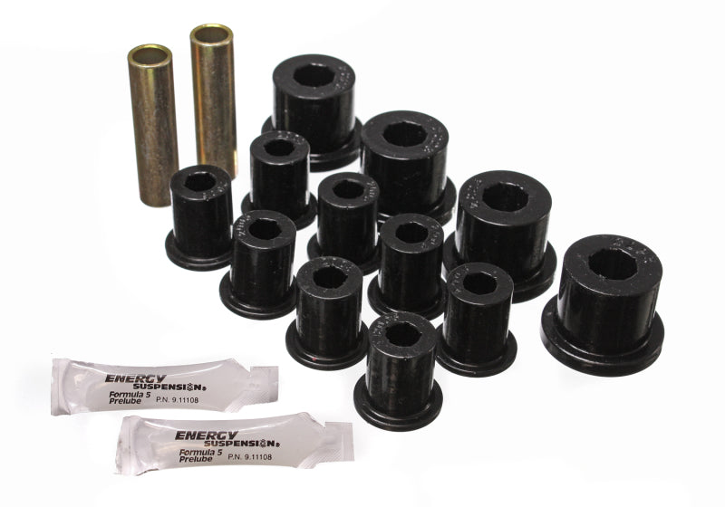 Energy Suspension CJ Rear Spring Bushing - Black, off road parts and performance upgrades. Main image