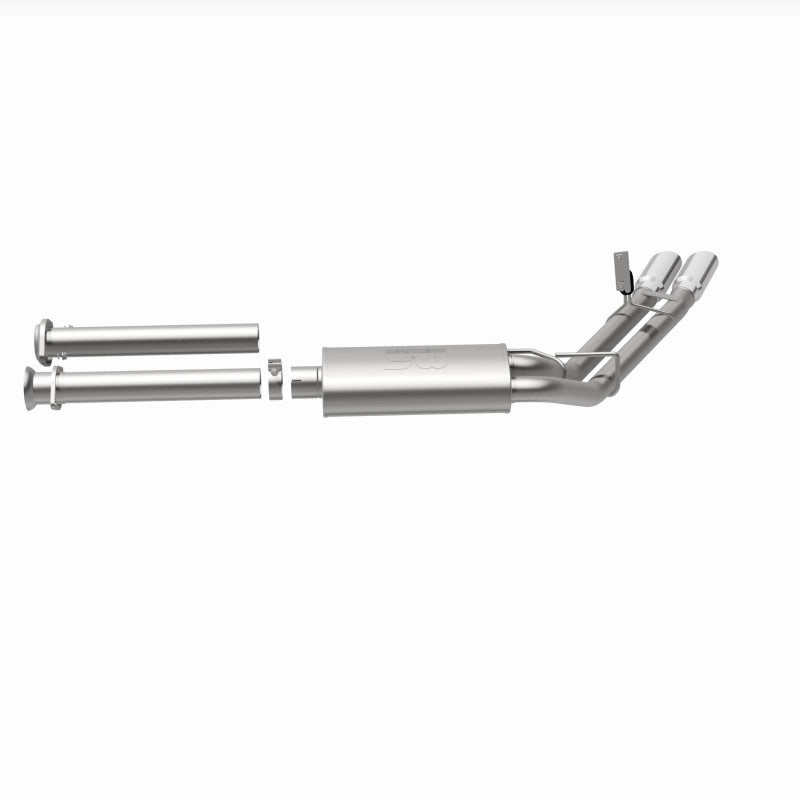 Magnaflow 15-21 Ford F-150 Street Series Cat-Back Performance Exhaust System- Polished Side Exit with stainless steel finish