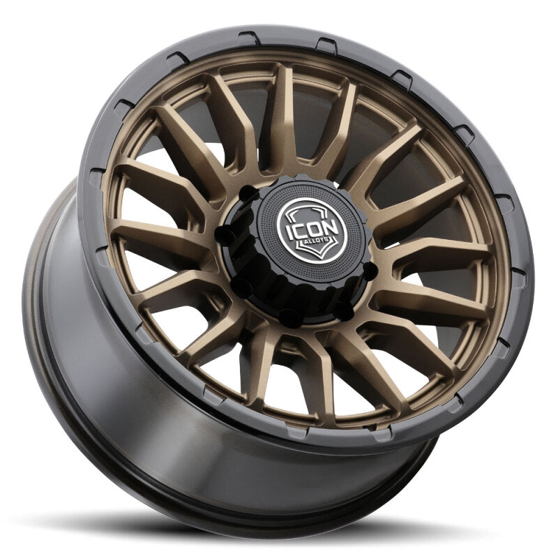 ICON Alloys Cajon 20x9 / 8x170 / 6mm / 5.25in BS Satin Bronze Wheel w/ GB Lip Secondary image
