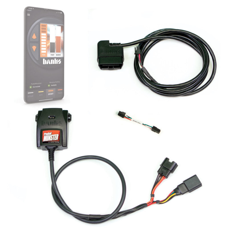 Banks Power Pedal Monster Kit (Stand-Alone) - Molex MX64 - 6 Way - Use w/Phone Secondary image