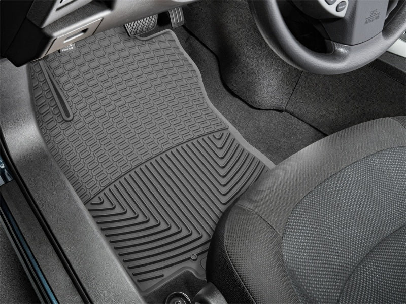 WeatherTech 2014+ Nissan Rogue (Also Fits Hybrid) Front Rubber Mats - Grey Secondary image