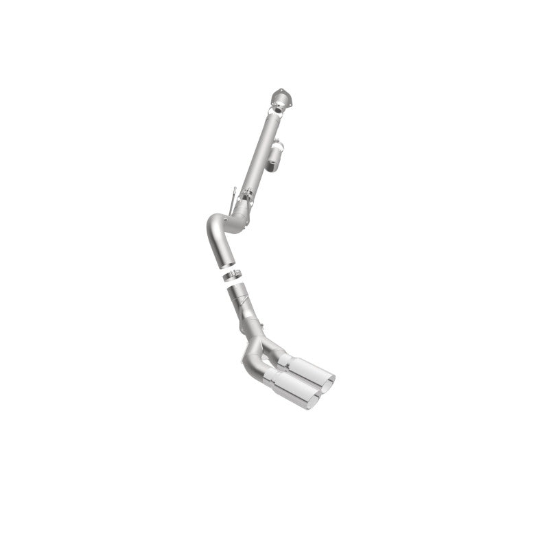 MagnaFlow 08-17 Ford F-250/F-350/F-450 4.6L/6.7 DPF-Back SS 4in Dual Single Passenger Side Rear Exit exhaust system