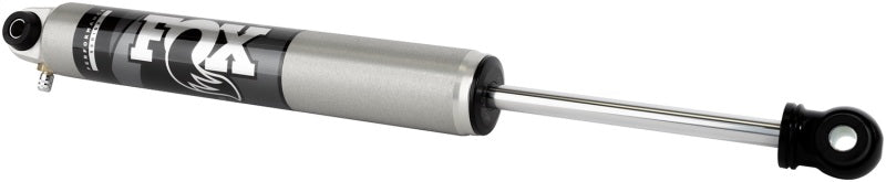 Fox 2.0 Performance Series 8.1in. Smooth Body IFP Stabilizer Steering Damper (Alum) - Black for offroad performance upgrades