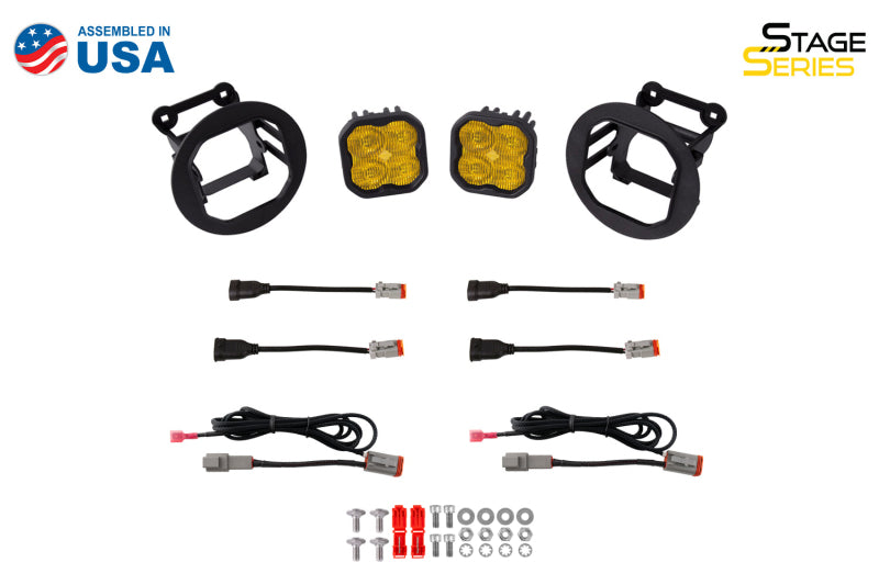 Diode Dynamics SS3 Sport Type OB Kit ABL - Yellow SAE Fog Secondary image