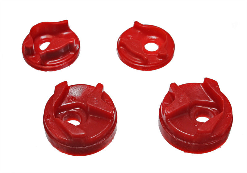 Energy Suspension 02-03 Nissan Sentra/200SX Red Motor Mount Insert Set (w/ Spec V 2.5L engine manua components for performance vehicles