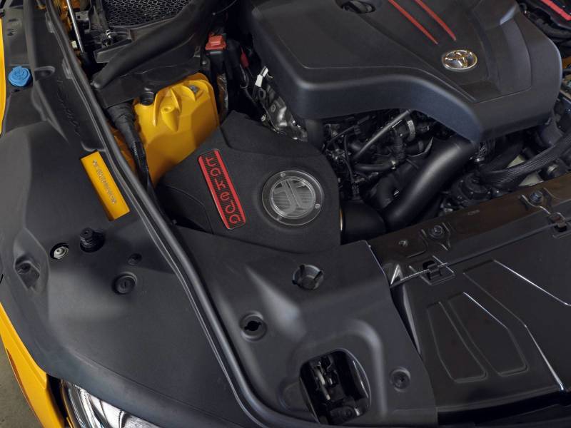 aFe Takeda Momentum Pro Dry S Cold Air Intake System 2021 Toyota Supra L4 2.0L Turbo Secondary image