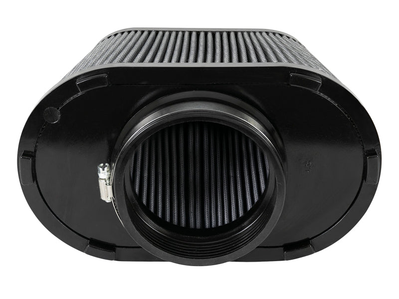 aFe Magnum FLOW Pro DRY S Universal Air Filter F-5in. / B-(8.5 x 4) MT2 / T-(7.5) / H-9in. Secondary image