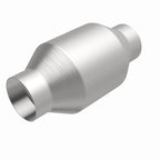 MagnaFlow Conv Univ 2.25in Inlet/Outlet Center/Center Round for offroad performance upgrades