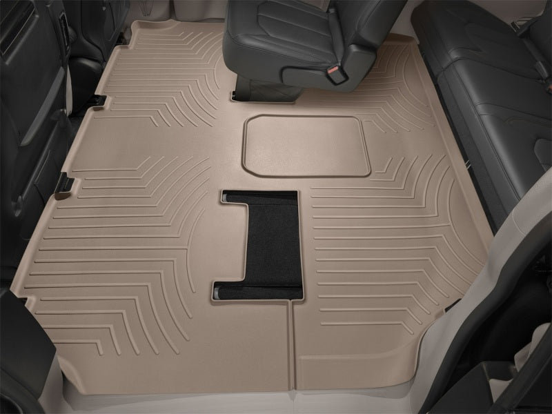 WeatherTech 2017 Chrysler Pacifica Rear FloorLiner - Tan Secondary image