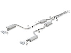 Borla 15-16 Dodge Challenger R/T 5.7L Dual Rectangle Angle Cut Dual Split Rear Exit S-Type Exhaust system parts