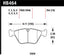 HB464 dimensions for Hawk 01-06 BMW 330Ci / 01-05 330i/330Xi / 03-06 M3 HPS Street Front Brake Pads