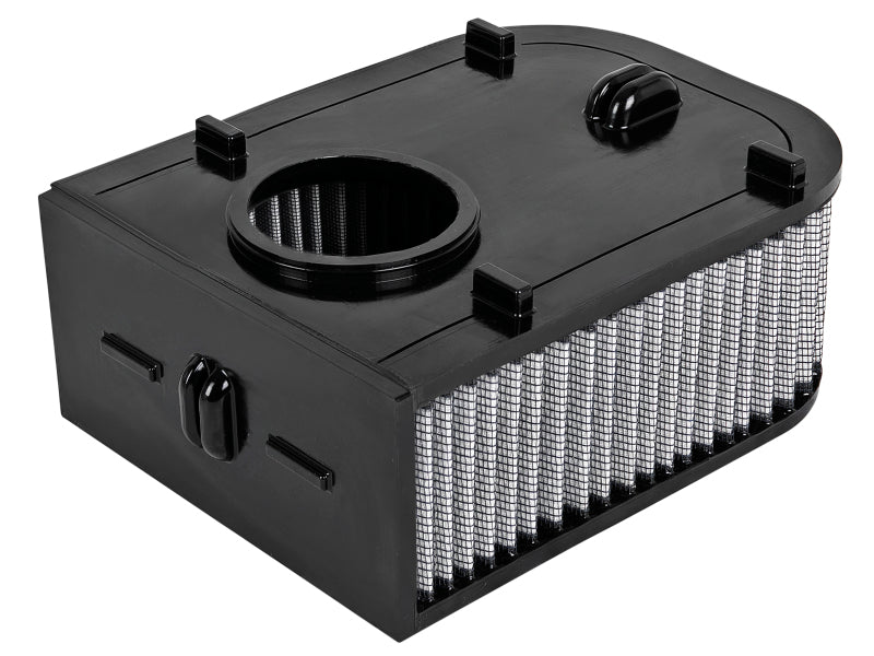 aFe MagnumFLOW Pro DRY S OE Replacement Filter 15-18 Porsche Macan S/GTS V6-3.0L (tt) Secondary image