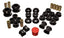 Energy Suspension 02-04 Acura RSX (includes Type S) Black Hyper-Flex Master Bushing Set components and parts.