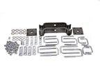 Hellwig 07-10 Ford F-250 SD Hardware Kit for Load Pro Multi Leaf 2500lb/3500lb Helper Springs components for offroad performance upgrades