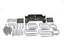 Hellwig 07-10 Ford F-250 SD Hardware Kit for Load Pro Multi Leaf 2500lb/3500lb Helper Springs components for offroad performance upgrades