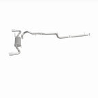 MagnaFlow 10-12 Mazda 3 L4 2.5L Hatchback Split Rear Exit Stainless Cat Back Performance Exhaust