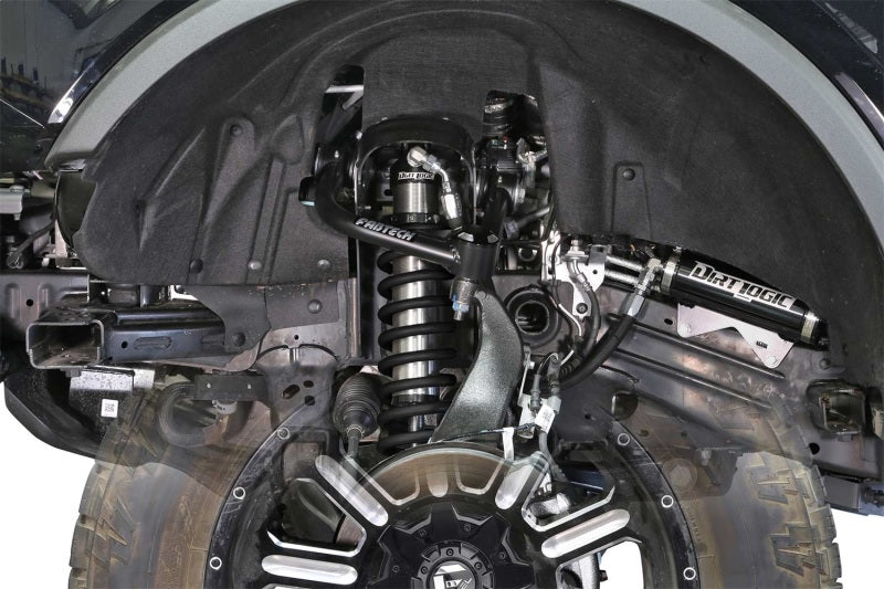 Fabtech 2021 Ford Bronco 3in UCA Kit w/Uniballs & Dlss Resi Shocks Secondary image