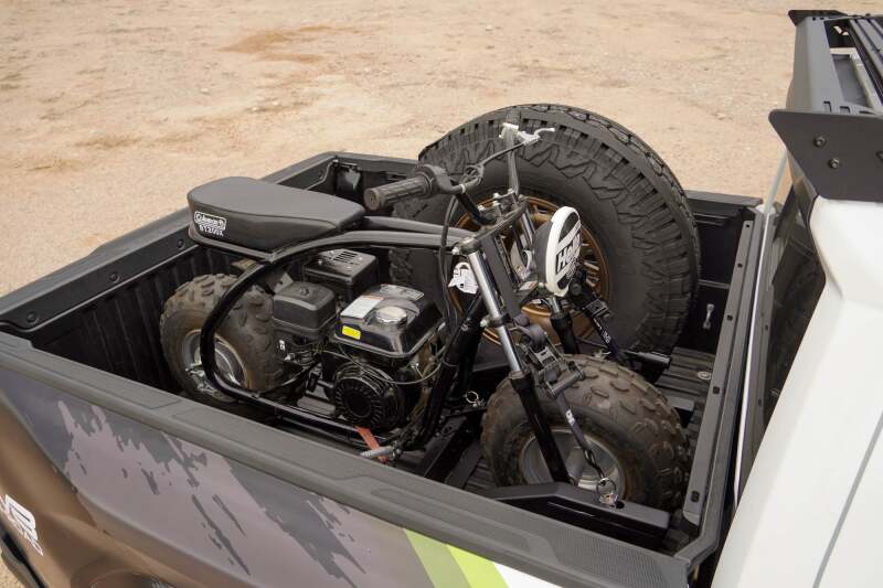 DV8 Offroad Truck Bed Universal Tire Carrier & Accessory Mount Secondary image