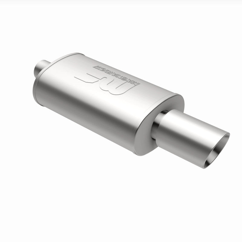 MagnaFlow Muffler W/Tip Mag SS 14X5X8 2.25/4. for offroad parts