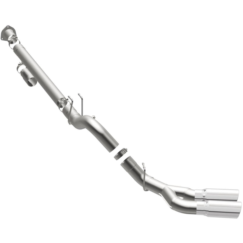 MagnaFlow 08-17 Ford F-250/F-350/F-450 4.6L/6.7 DPF-Back SS 4in Dual Single Passenger Side Rear Exit exhaust system