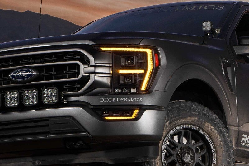 Diode Dynamics 21-23 Ford F-150 Elite Fog Lamps - White Secondary image