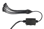 KC HiLiTES C-Series RGB LED Rock Light Kit (Incl. Wiring) - Set of 6 wiring harness and connectors