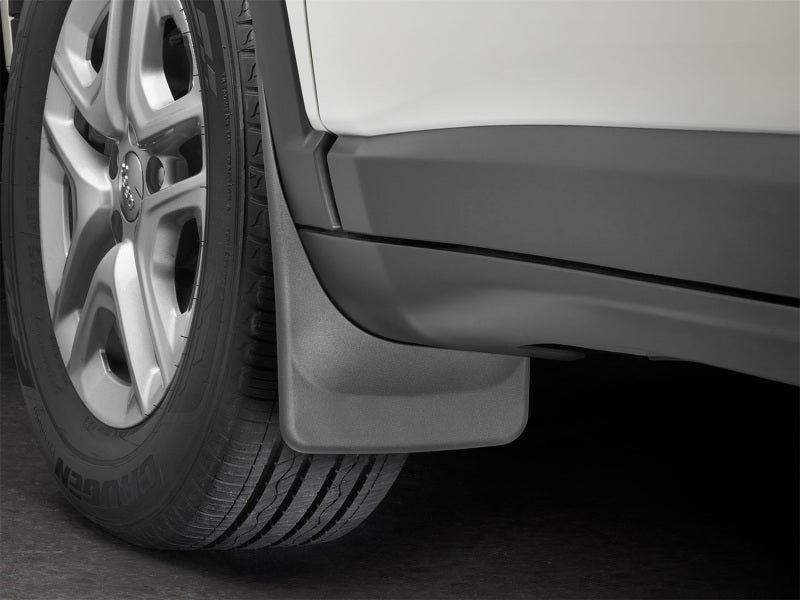 WeatherTech 2017+ Jeep Compass No Drill MudFlaps - Black Secondary image