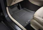 3D MAXpider 2017-2020 Chevrolet Bolt Ev Kagu 1st Row Floormat - Gray in a sleek car interior