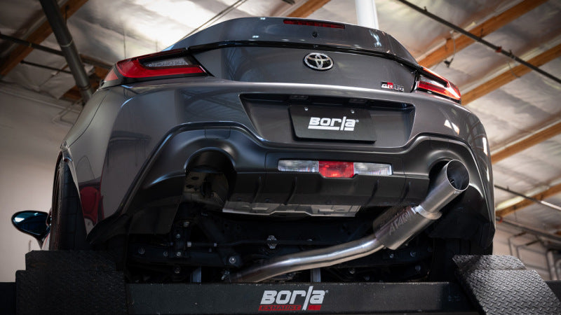 Borla 2022+ Subaru BRZ / 2022+ Toyota GR86 ATAK Cat Back Exhaust - 4.5in Stainless Tips Secondary image
