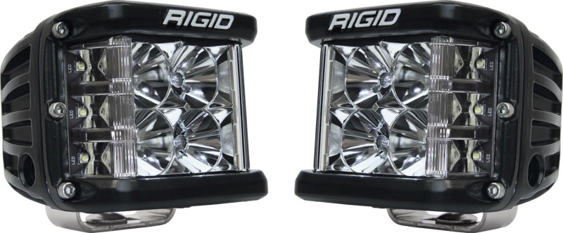 Rigid Industries D-SS - Flood - Set of 2 - Black Housing for offroad lighting.