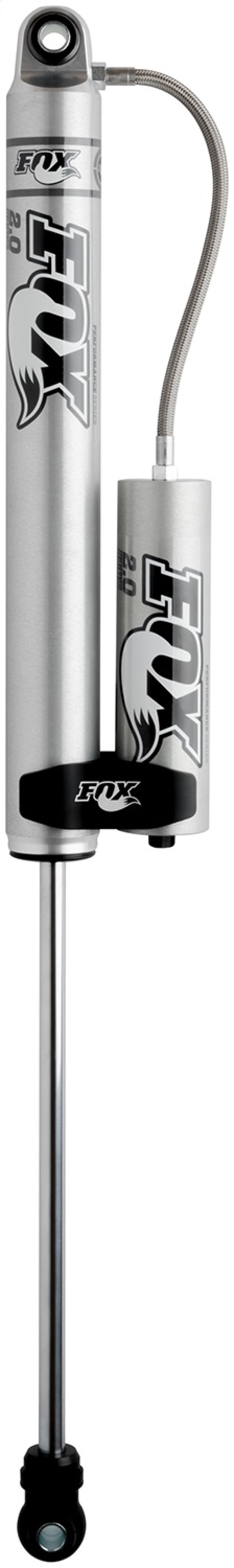 Fox 99+ Chevy HD 2.0 Performance Series 14.1in. Smooth Body Remote Res. Rear Shock / 7-10in. Lift for offroad performance upgrades