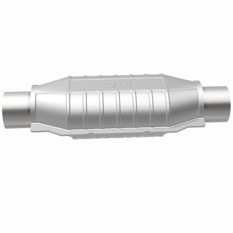 MagnaFlow Conv Universal 2.5 inch T2 Rear catalytic converter for offroad performance upgrades.