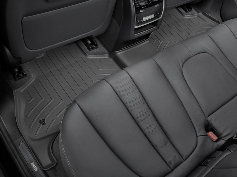 WeatherTech 19-24 BMW X5 40i Rear FloorLiner - Black installed