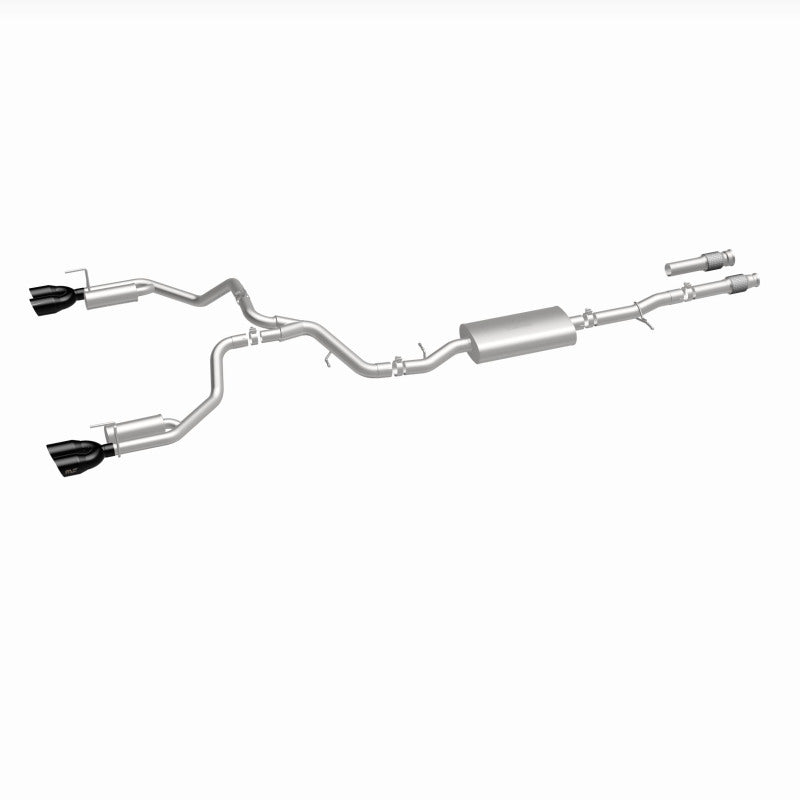 Magnaflow 2021 GMC Yukon XL / Chevy Suburban / Cadillac Escalade ESV Street Series Cat-Back Exhaust system on white background