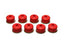 Energy Suspension Red Heavy Duty End Link Set 3/8 inch I.D. / 11/16 inch Nipple O.D. / 1 1/8 O.D. / offroad performance upgrades
