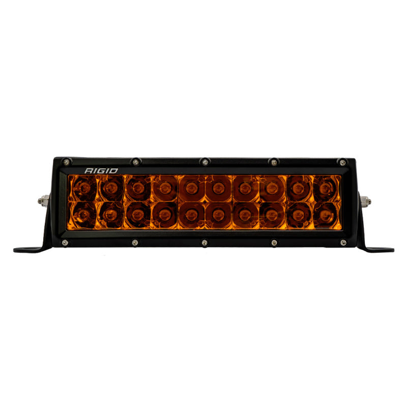 Rigid Industries E-Series 10in. Spot w/ Amber PRO Lens for offroad lighting and electrical Main image