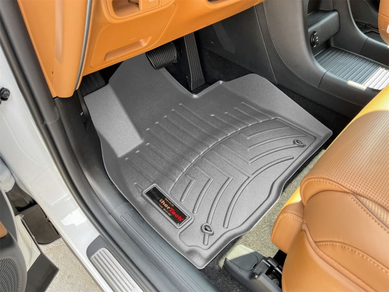 WeatherTech 2026 Hyundai Palisade 1st Row Front FloorLiner - Grey Secondary image