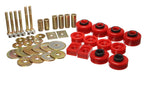 Energy Suspension 97-03 Ford F-100/F-150 2WD/F250 2WD & L-Duty Red Body (Ext Cab ONLY ) Mount Set components