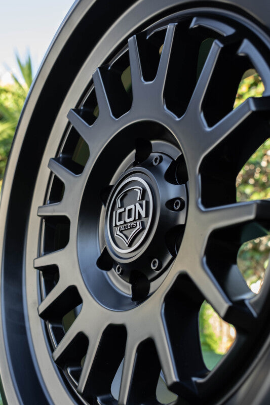 ICON Anza 17x8.5 5x150 25mm Offset 5.75in BS - Satin Black Wheel Secondary image