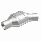MagnaFlow Conv Universal 2.25 Angled Inlet OEM catalytic converter for offroad performance upgrades.
