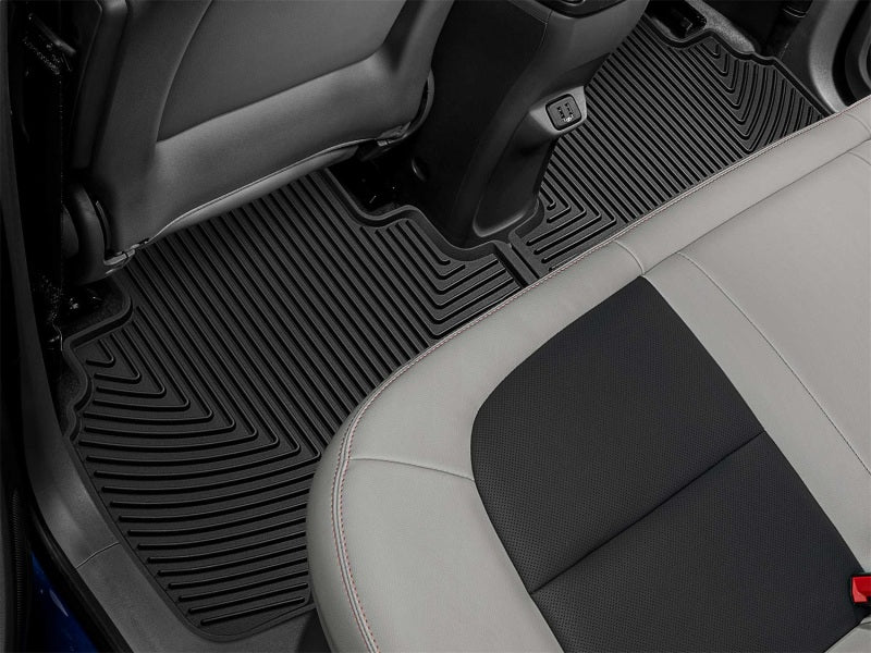 WeatherTech 2017+ Chevrolet Bolt EV Rear Rubber Mats - Black Secondary image