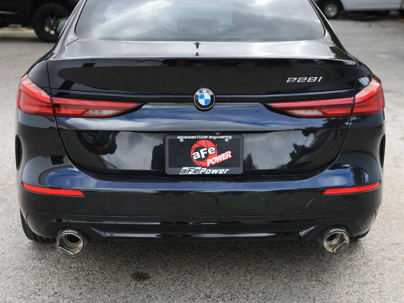 aFe MACHForce XP Exhausts Axle-Back 21-24 BMW 228i 2.0T (SS w/ Carbon Tips) Secondary image